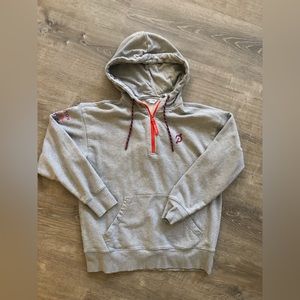 Peloton gray hoodie